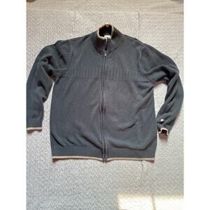 Men’s Columbia Full Zip Sweater Size XL 100% Cotton Granpacore